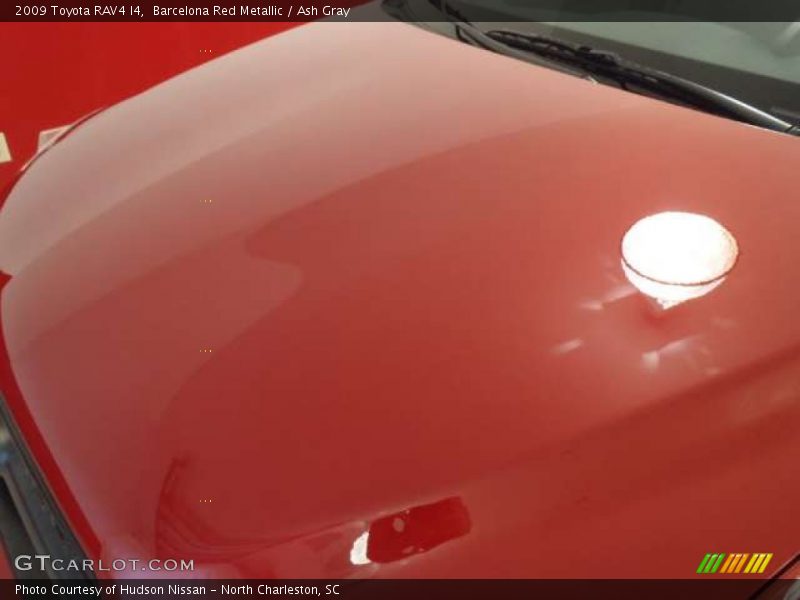 Barcelona Red Metallic / Ash Gray 2009 Toyota RAV4 I4