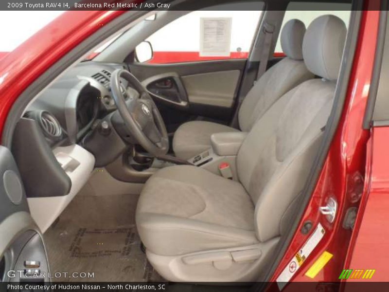 Barcelona Red Metallic / Ash Gray 2009 Toyota RAV4 I4