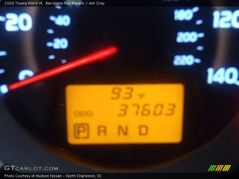 Barcelona Red Metallic / Ash Gray 2009 Toyota RAV4 I4