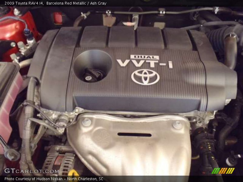 Barcelona Red Metallic / Ash Gray 2009 Toyota RAV4 I4