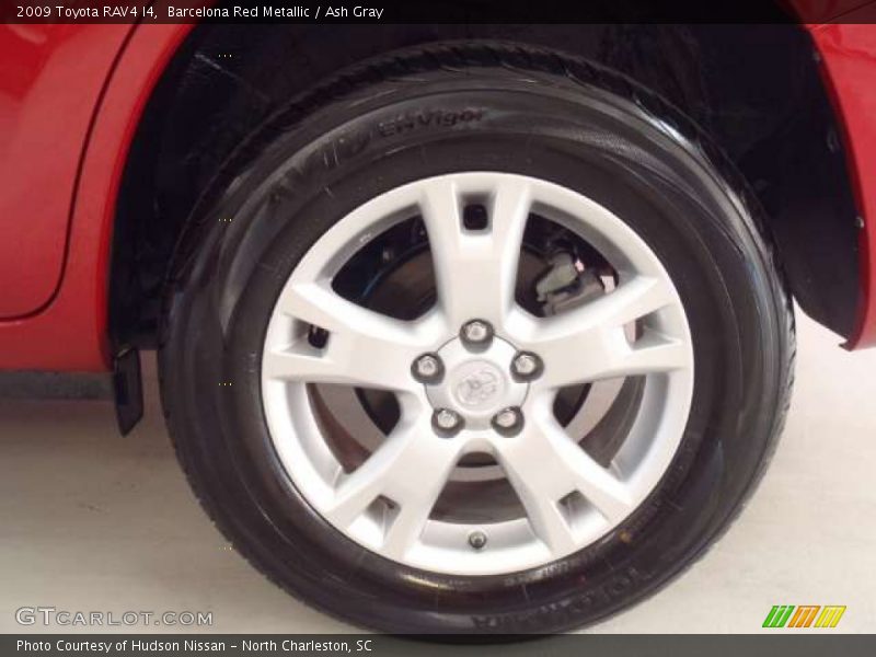Barcelona Red Metallic / Ash Gray 2009 Toyota RAV4 I4