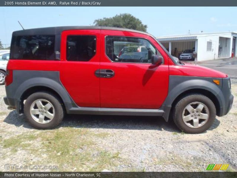 Rallye Red / Black/Gray 2005 Honda Element EX AWD