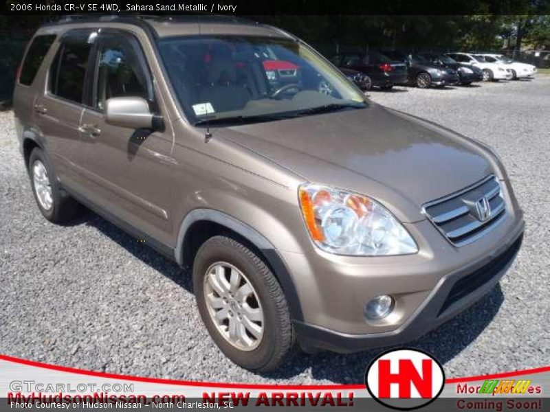 Sahara Sand Metallic / Ivory 2006 Honda CR-V SE 4WD