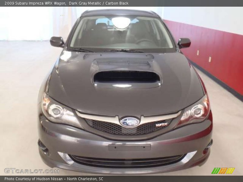 Dark Gray Metallic / Carbon Black 2009 Subaru Impreza WRX Wagon