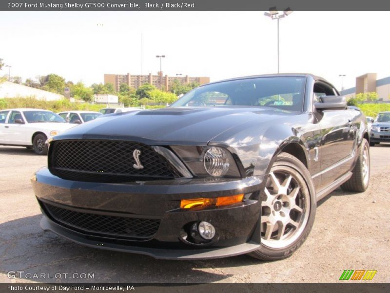 Front 3/4 View of 2007 Mustang Shelby GT500 Convertible