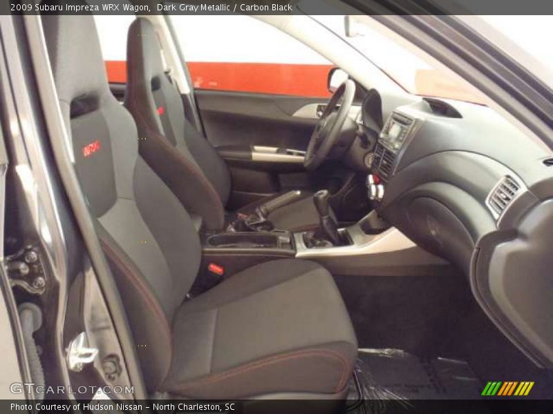  2009 Impreza WRX Wagon Carbon Black Interior