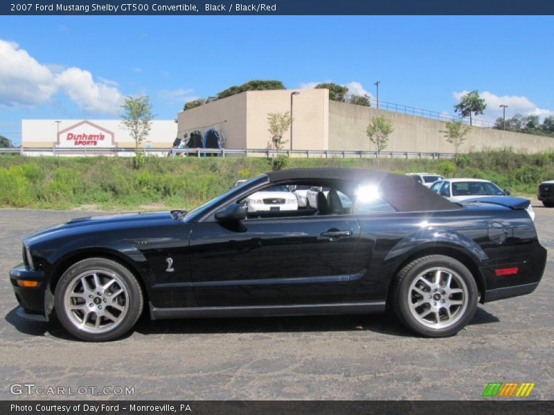  2007 Mustang Shelby GT500 Convertible Black