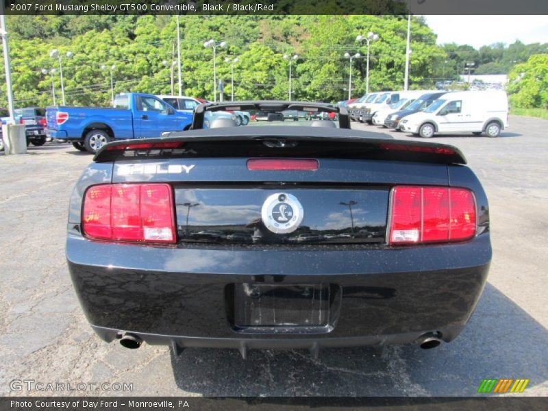  2007 Mustang Shelby GT500 Convertible Black