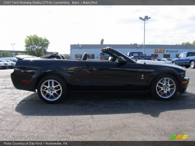 Black / Black/Red 2007 Ford Mustang Shelby GT500 Convertible