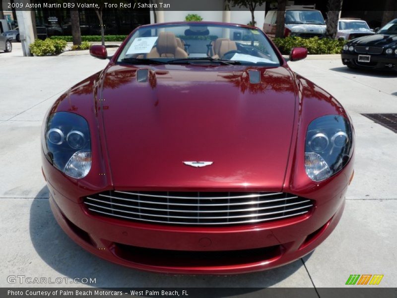  2009 DB9 Volante Toro Red