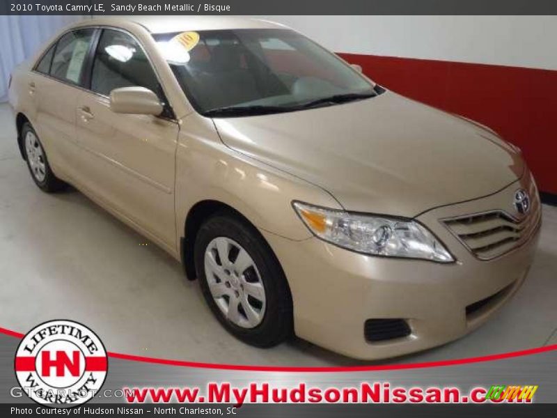 Sandy Beach Metallic / Bisque 2010 Toyota Camry LE