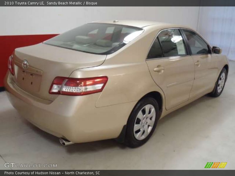 Sandy Beach Metallic / Bisque 2010 Toyota Camry LE