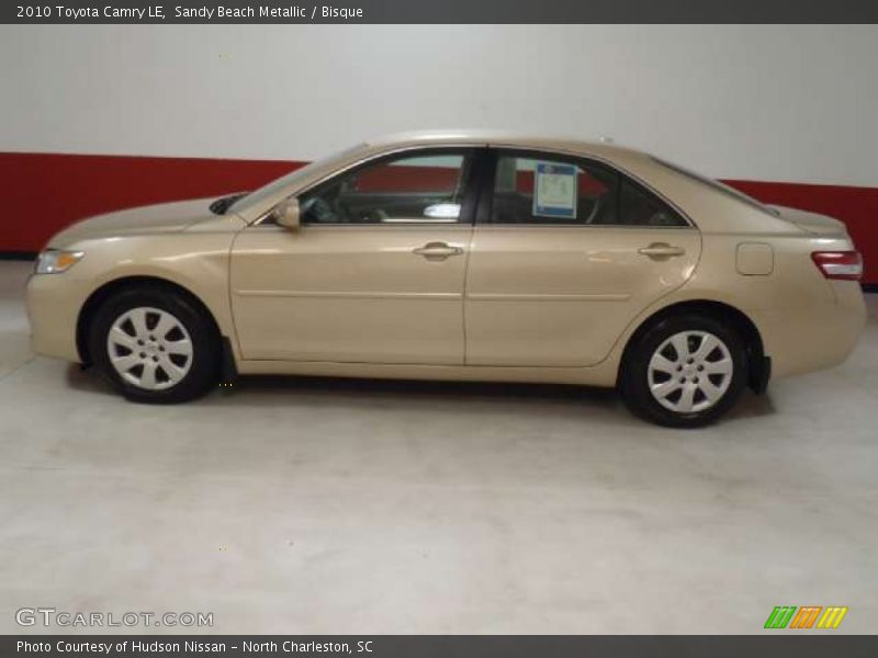 Sandy Beach Metallic / Bisque 2010 Toyota Camry LE