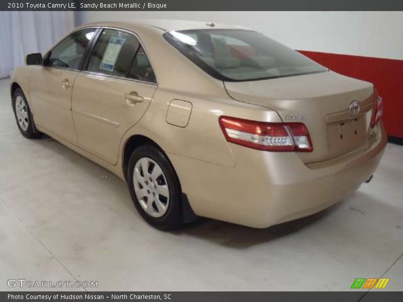 Sandy Beach Metallic / Bisque 2010 Toyota Camry LE