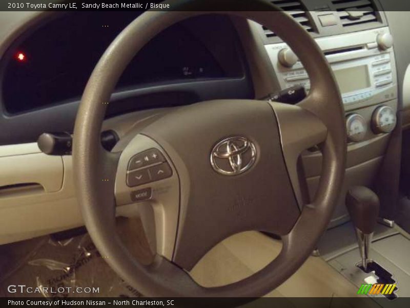 Sandy Beach Metallic / Bisque 2010 Toyota Camry LE