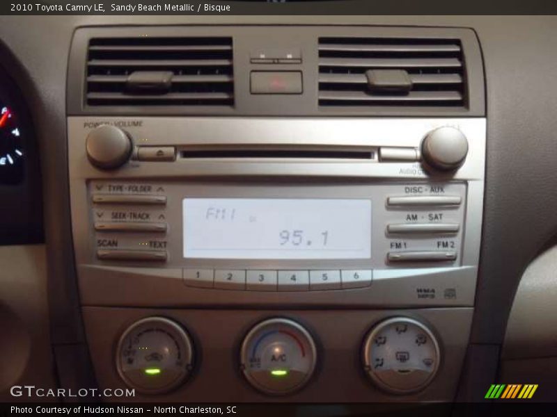 Sandy Beach Metallic / Bisque 2010 Toyota Camry LE