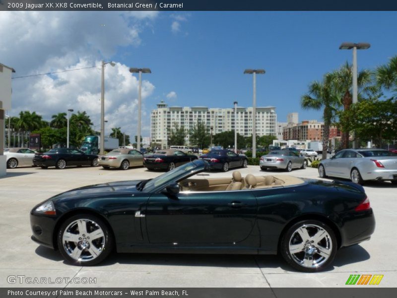  2009 XK XK8 Convertible Botanical Green