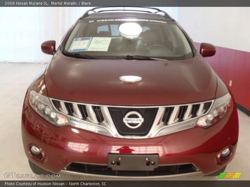 Merlot Metallic / Black 2009 Nissan Murano SL