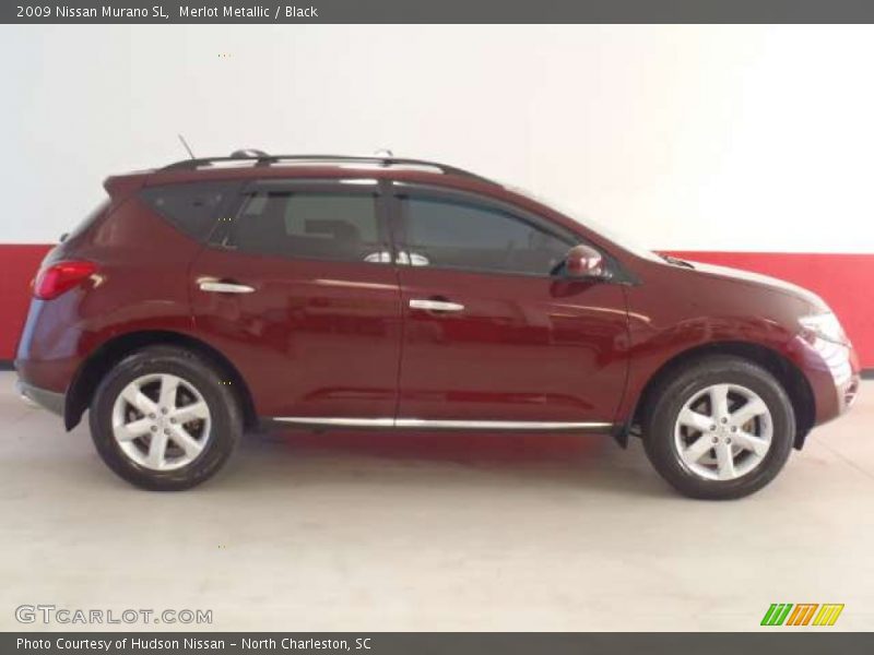 Merlot Metallic / Black 2009 Nissan Murano SL