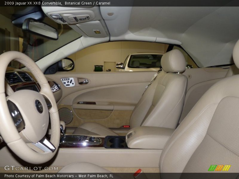  2009 XK XK8 Convertible Caramel Interior