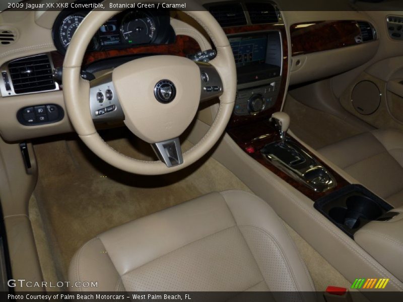  2009 XK XK8 Convertible Caramel Interior
