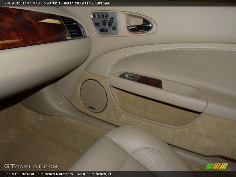 Botanical Green / Caramel 2009 Jaguar XK XK8 Convertible
