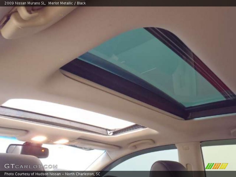 Merlot Metallic / Black 2009 Nissan Murano SL