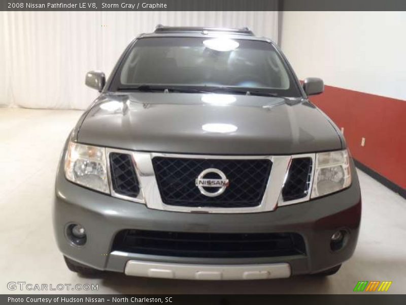 Storm Gray / Graphite 2008 Nissan Pathfinder LE V8