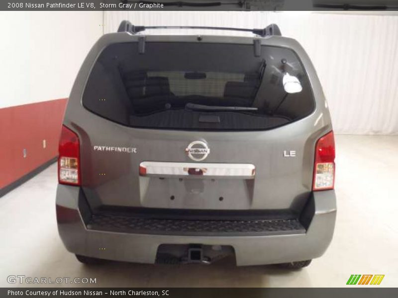 Storm Gray / Graphite 2008 Nissan Pathfinder LE V8