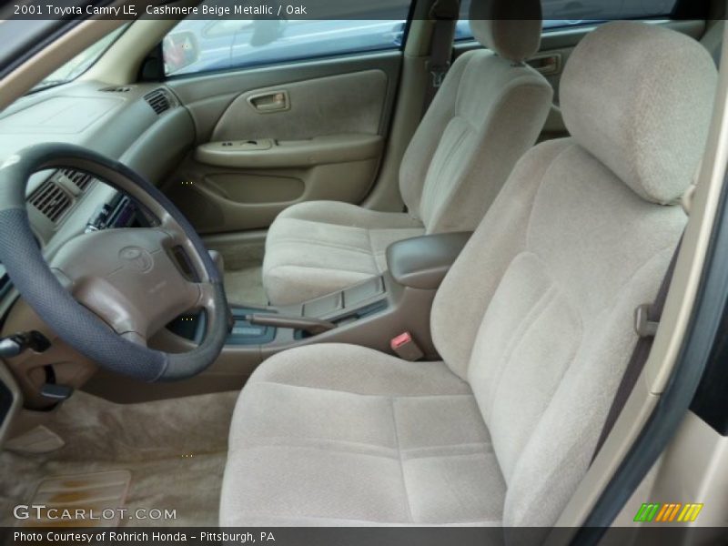 Cashmere Beige Metallic / Oak 2001 Toyota Camry LE