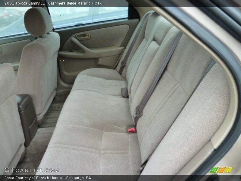 Cashmere Beige Metallic / Oak 2001 Toyota Camry LE