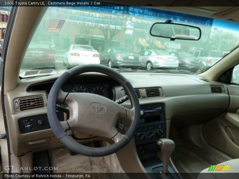 Cashmere Beige Metallic / Oak 2001 Toyota Camry LE