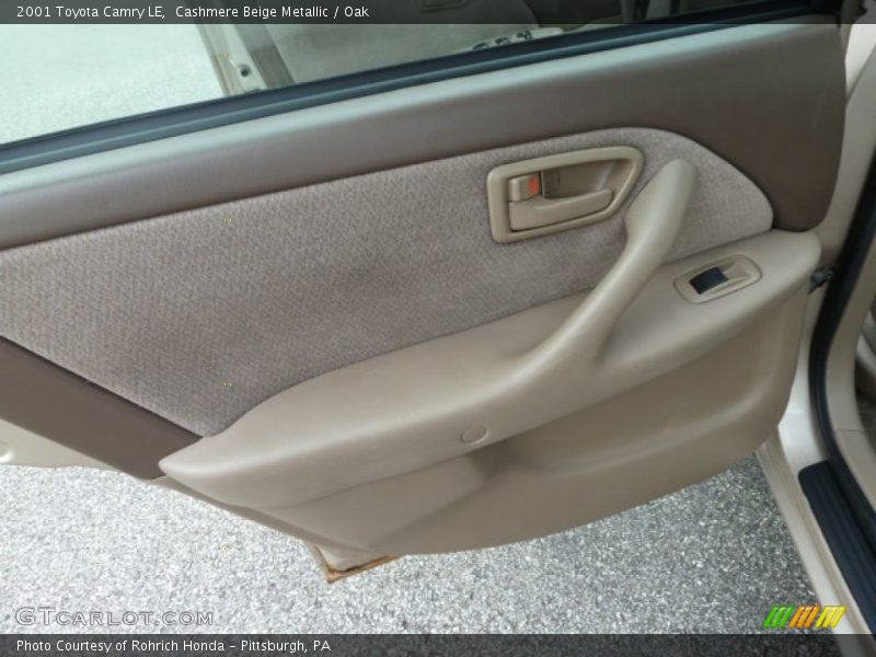 Cashmere Beige Metallic / Oak 2001 Toyota Camry LE