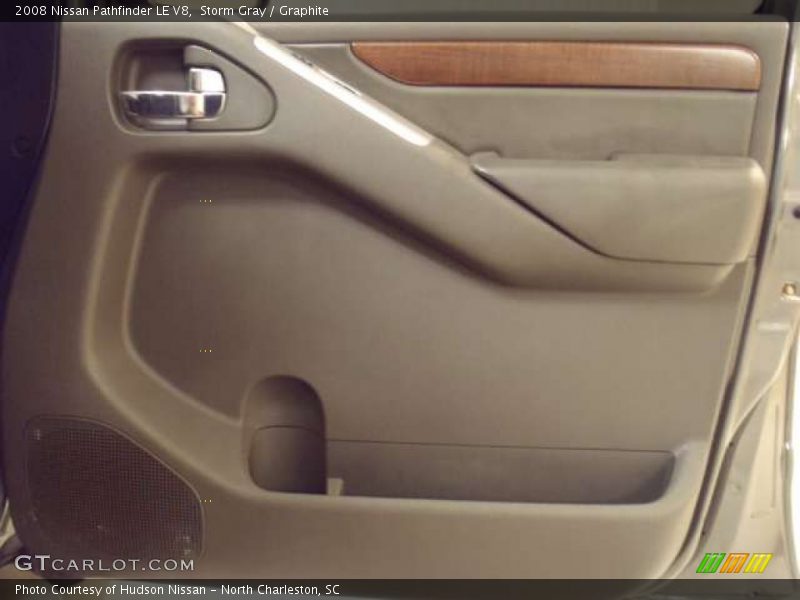 Storm Gray / Graphite 2008 Nissan Pathfinder LE V8
