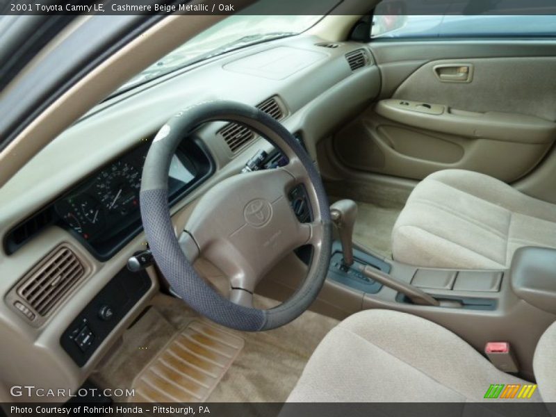 Cashmere Beige Metallic / Oak 2001 Toyota Camry LE