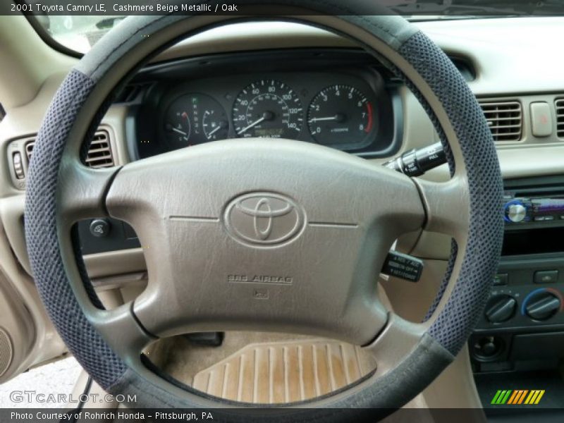 Cashmere Beige Metallic / Oak 2001 Toyota Camry LE