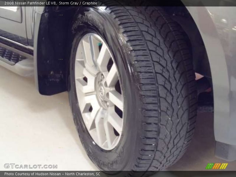 Storm Gray / Graphite 2008 Nissan Pathfinder LE V8