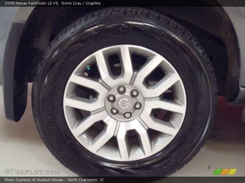 Storm Gray / Graphite 2008 Nissan Pathfinder LE V8