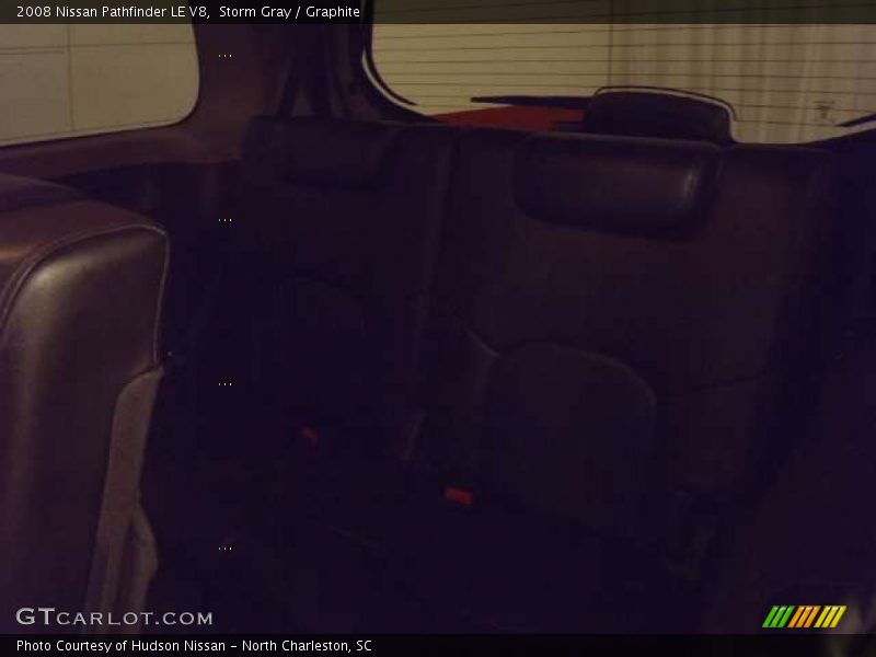 Storm Gray / Graphite 2008 Nissan Pathfinder LE V8