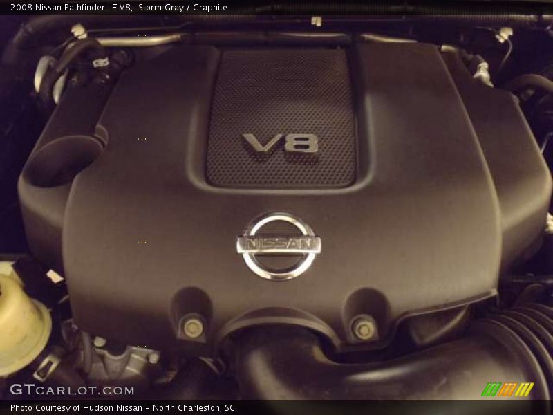 Storm Gray / Graphite 2008 Nissan Pathfinder LE V8