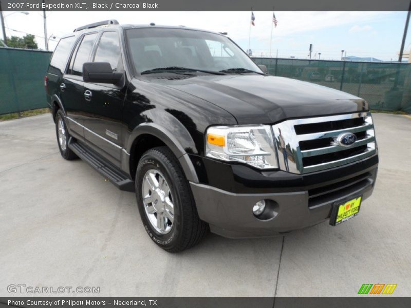 Black / Charcoal Black 2007 Ford Expedition XLT
