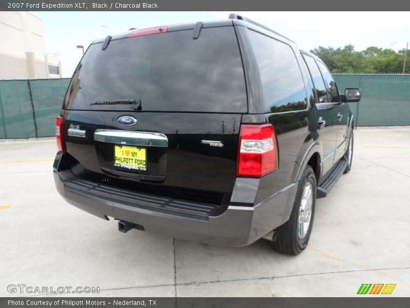 Black / Charcoal Black 2007 Ford Expedition XLT