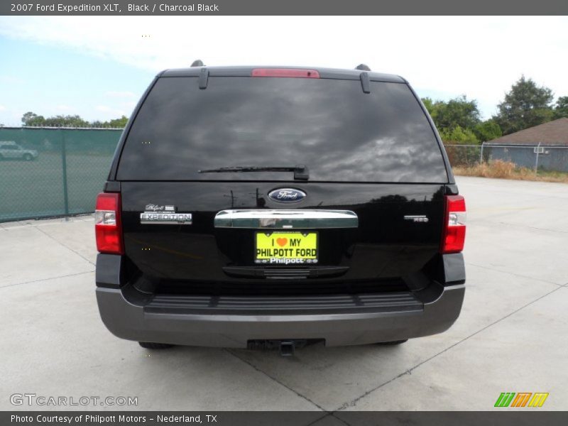 Black / Charcoal Black 2007 Ford Expedition XLT