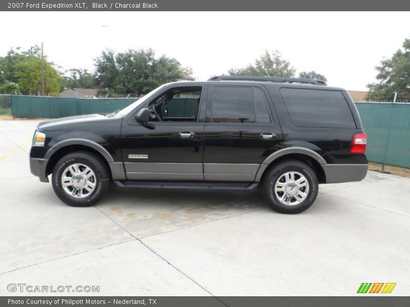 Black / Charcoal Black 2007 Ford Expedition XLT