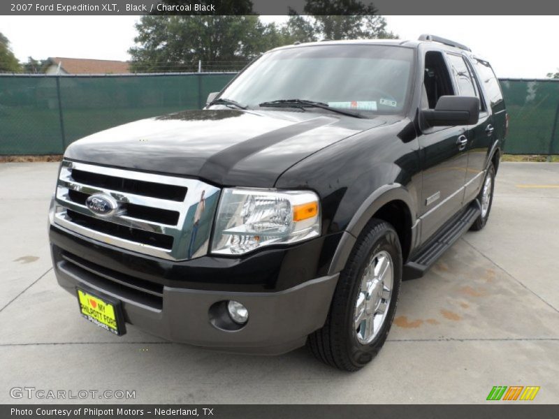 Black / Charcoal Black 2007 Ford Expedition XLT