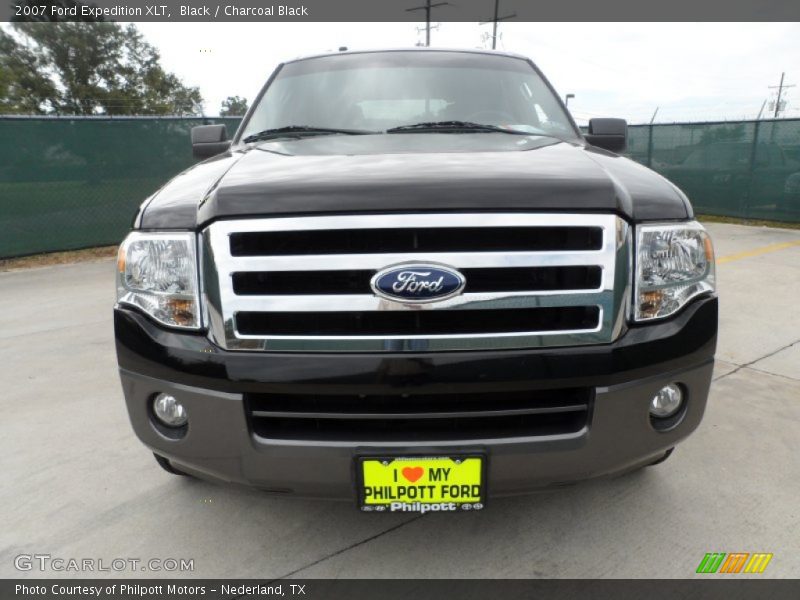 Black / Charcoal Black 2007 Ford Expedition XLT