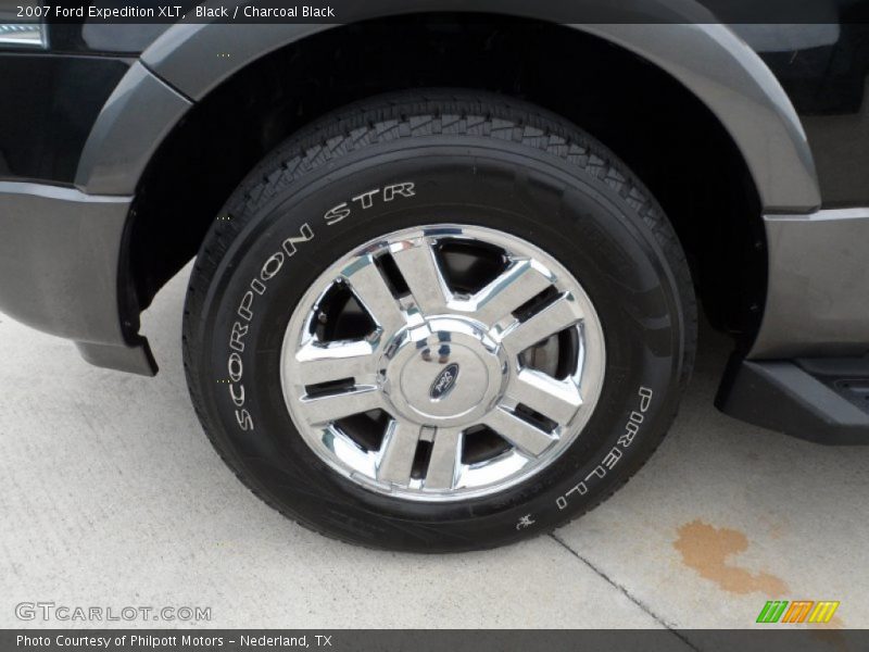 Black / Charcoal Black 2007 Ford Expedition XLT