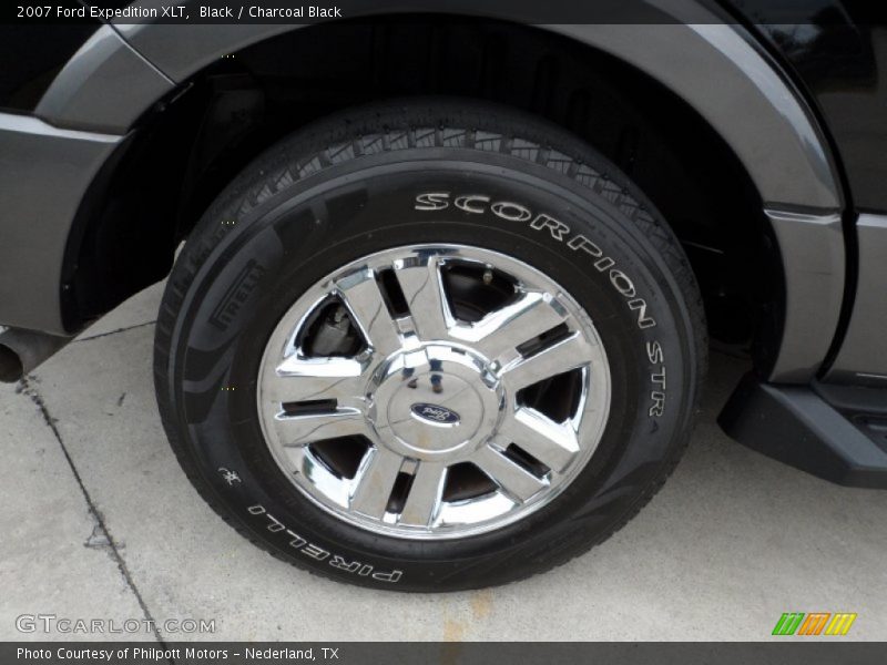 Black / Charcoal Black 2007 Ford Expedition XLT