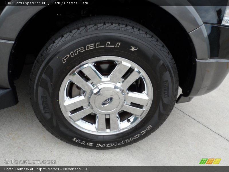 Black / Charcoal Black 2007 Ford Expedition XLT