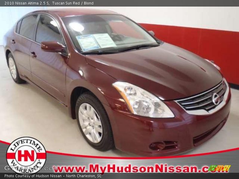 Tuscan Sun Red / Blond 2010 Nissan Altima 2.5 S